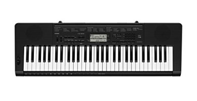 Casio CTK-3500 - Tastiera digitale arranger polifonica 61 tasti stile pianoforte a 48 note, Nero