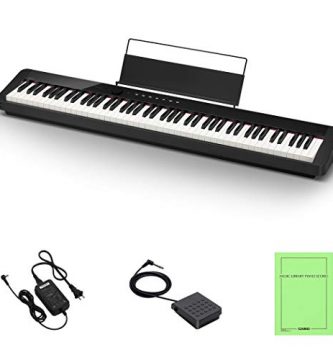 Casio PX-S1000 BK - Piano Digitale Professionale 88 Tasti Pesati e Bluetooth, Nero