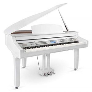 Pianoforte Digitale Tasti Pesati Classic Cantabile GP-A 810 Pianoforte a coda digitale bianco lucido