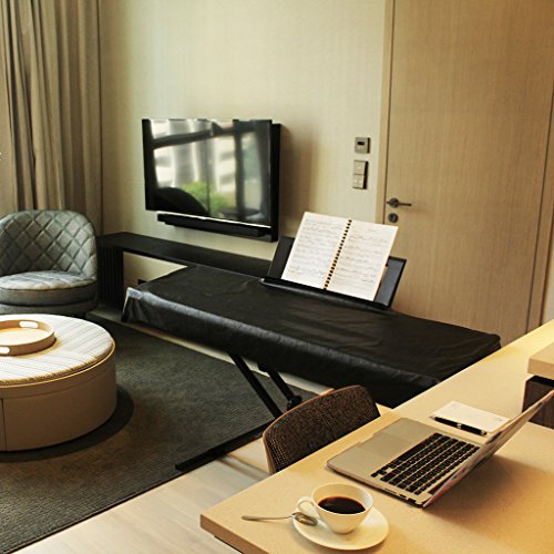 Copertura Clairevoire per pianoforte digitale per Yamaha DGX 650/660 [Edizione limitata in Finta Pelle Nera]