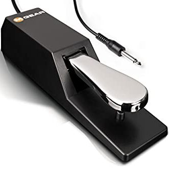 M-Audio SP-2 - Pedale di Sustain Universale per Tastiera Elettronica, Pianola, Pianoforte Digitale in Stile Pianoforte