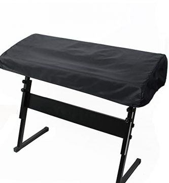 Newaner Copertura antipolvere per pianoforte, con chiusura a cordoncino, protezione per tastiera elettronica, pianoforte digitale, Yamaha, Casio, Roland, console (88 tasti)