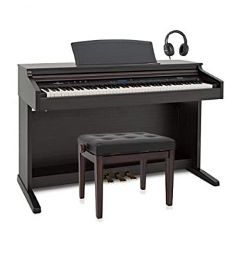 Pianoforte Digitale DP-20 di Gear4music + Pacchetto con Panca