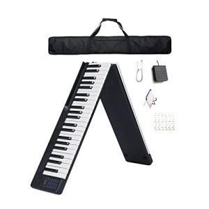 Miglior Pianoforte Digitale 88 Tasti Pesati Tasti pesati a grandezza naturale del piano digitale da 88 chiavi tastie di pianoforte Midi Altoparlanti incorporato Piano for pianoforte elettrico Digital con pedale Sustan e alimentazione migliore f