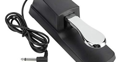 Tastiera elettronica Pedale sustain Pedale per pianoforte digitale portatile universale con pad in gomma antiscivolo per strumento strumento pianoforte digitale accessori da gioco