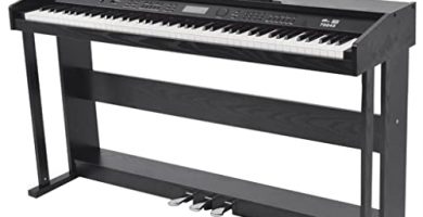vidaXL Pianoforte Digitale 88 Tasti e Pedali Melamina Nera Strumento Musicale