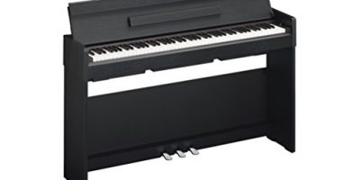 Yamaha Arius Digital Piano YDP-S34B – Pianoforte Digitale con Suono da Concerto – Connettore Host USB – Compatibile con l'Applicazione Gratuita Smart Pianist – Nero