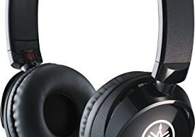 yamaha HPH-50B Cuffie Sovraurali, Cuffia On Ear con Meccanismo Girevole 90°, Semplice e Compatta, Suono Livello Professionale, Adatte per Strumenti Musicali Digitali, Nero, UNICA FBA_HPH50B