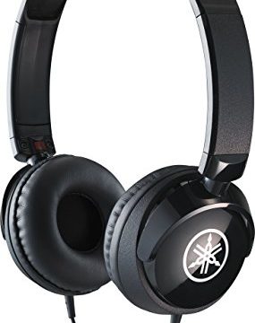 yamaha HPH-50B Cuffie Sovraurali, Cuffia On Ear con Meccanismo Girevole 90°, Semplice e Compatta, Suono Livello Professionale, Adatte per Strumenti Musicali Digitali, Nero, UNICA FBA_HPH50B